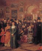 William Powell Frith The Private View of the Royal Academy china oil painting reproduction